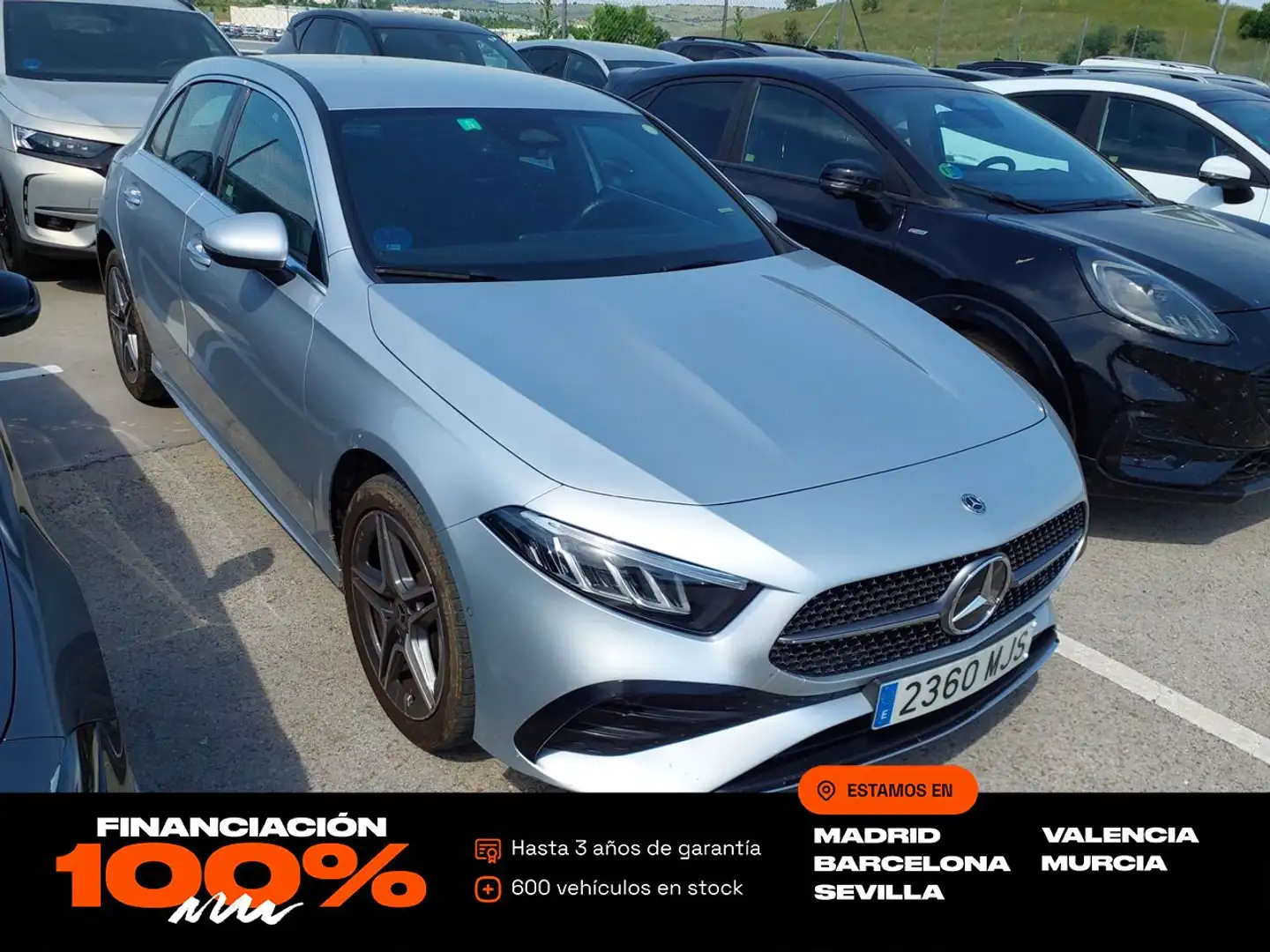 Mercedes-Benz A 250 e Plateado - 1