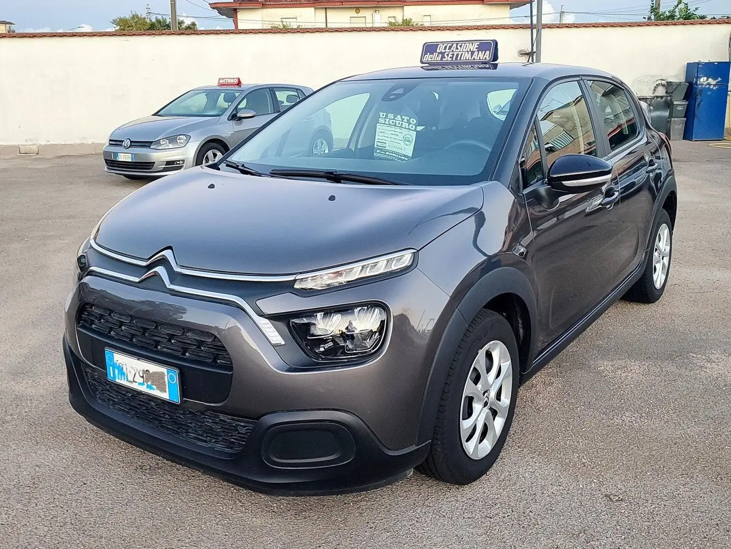 Citroen C3 1.2 Feel con 40.000km Grigio - 1