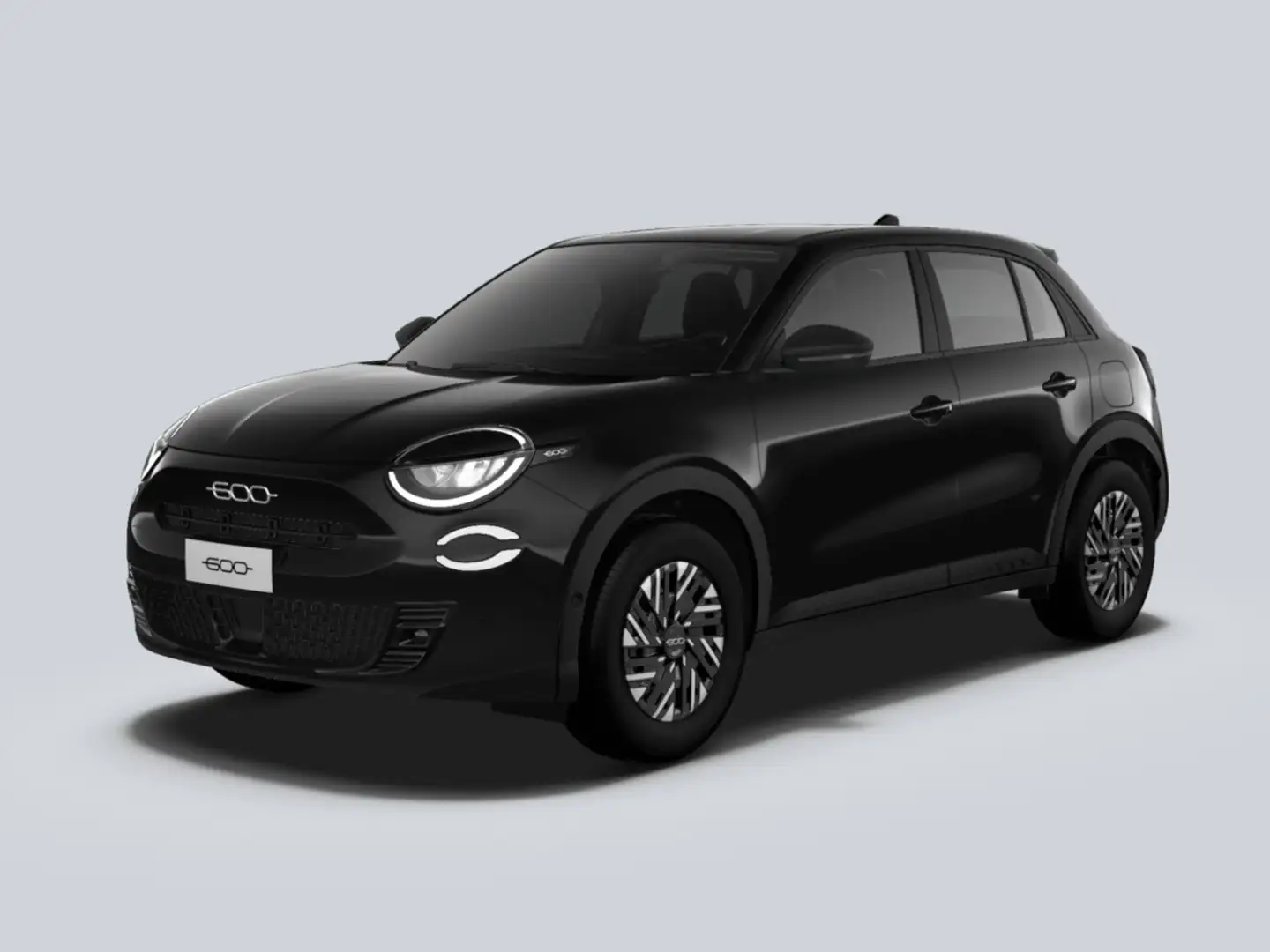 Fiat 600 Hybrid 110 CV DCT MHEV Nero - 2