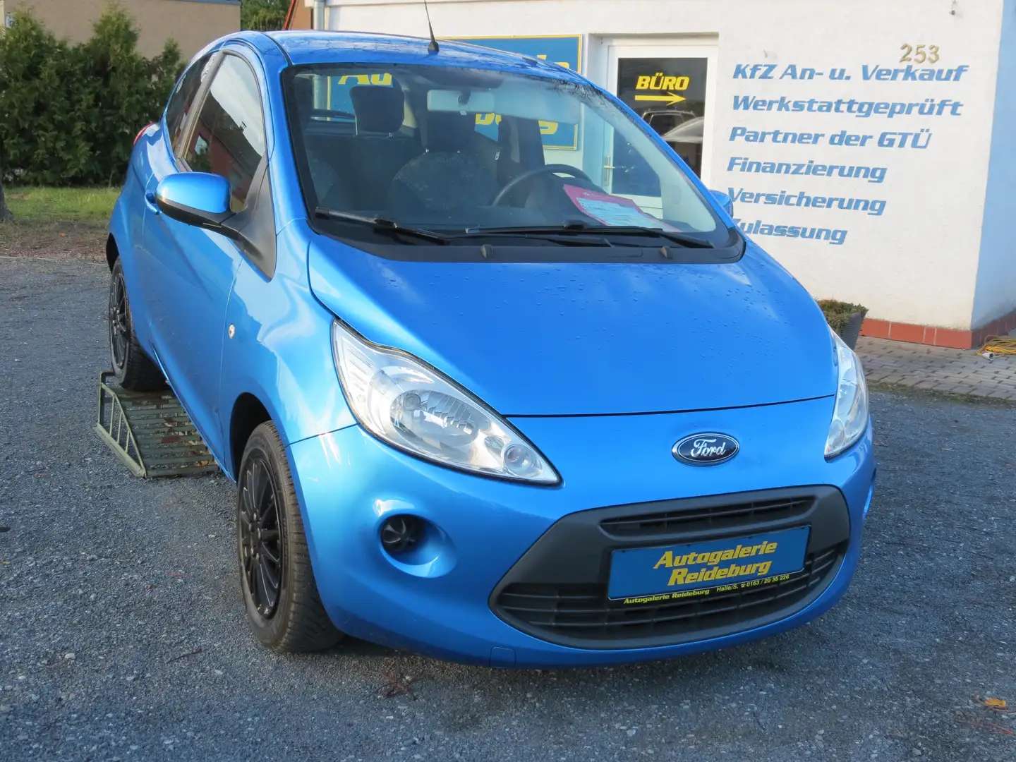 Ford Ka/Ka+ Trend 1.Hd. Klimaaut.!!Allwetter!!TOP!! Blau - 1