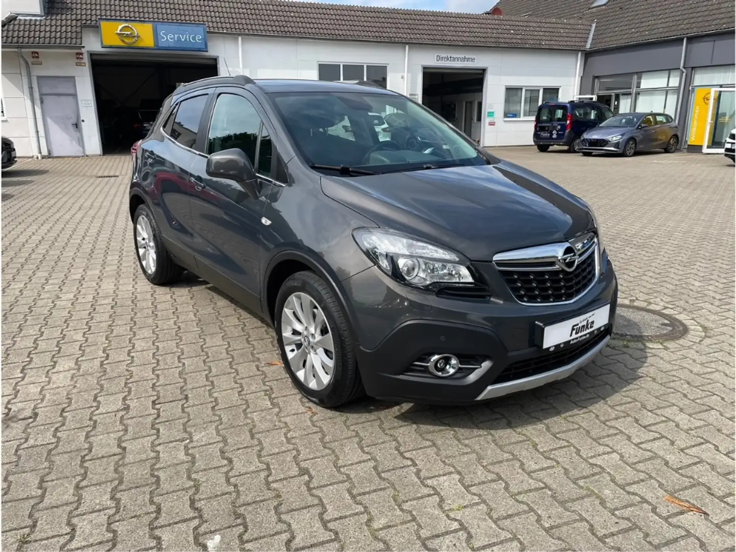 Opel Mokka Innovation ecoFlex 1.4 Turbo Navi Bi-Xenon Kurvenl Grau - 1