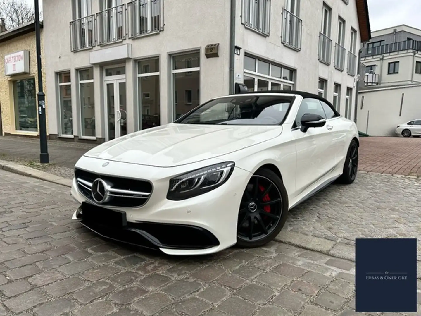 Mercedes-Benz S 63 AMG Cabrio 4M*LED*HUD*BURM*360*DIST*NIGHT-V Weiß - 1