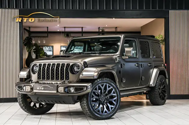 Jeep Wrangler Unlimited 4xe 380 Sahara|BRUTE|Cabrio|Matt|Leder|2