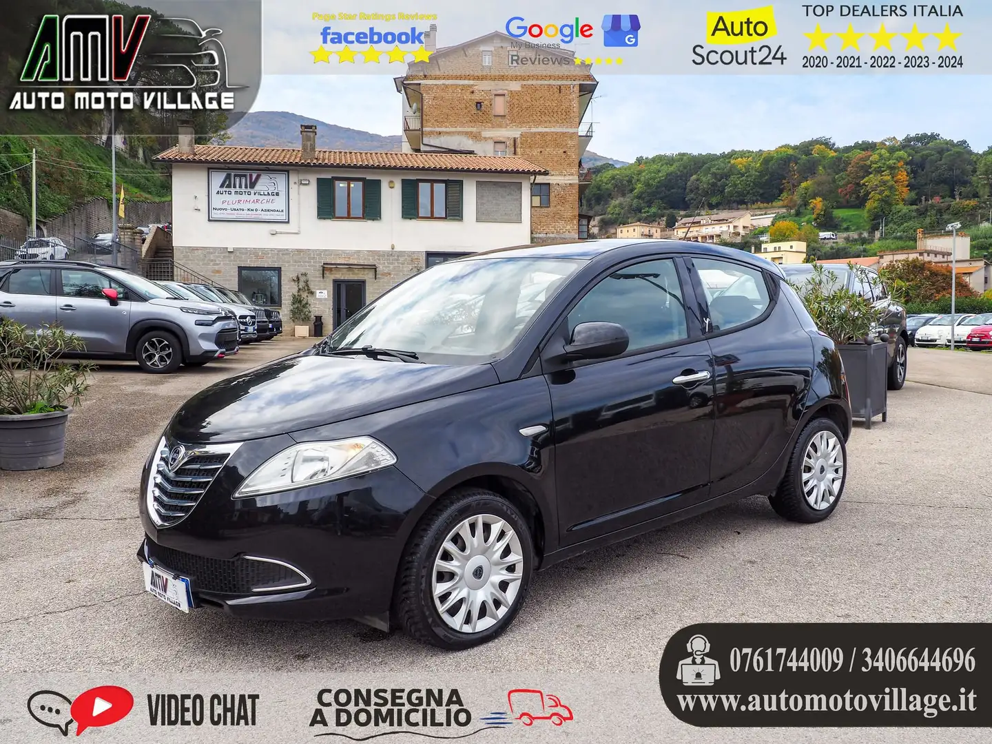 Lancia Ypsilon Ypsilon 1.3 MJT 16V 95 CV 5 p. S&S Nero - 1