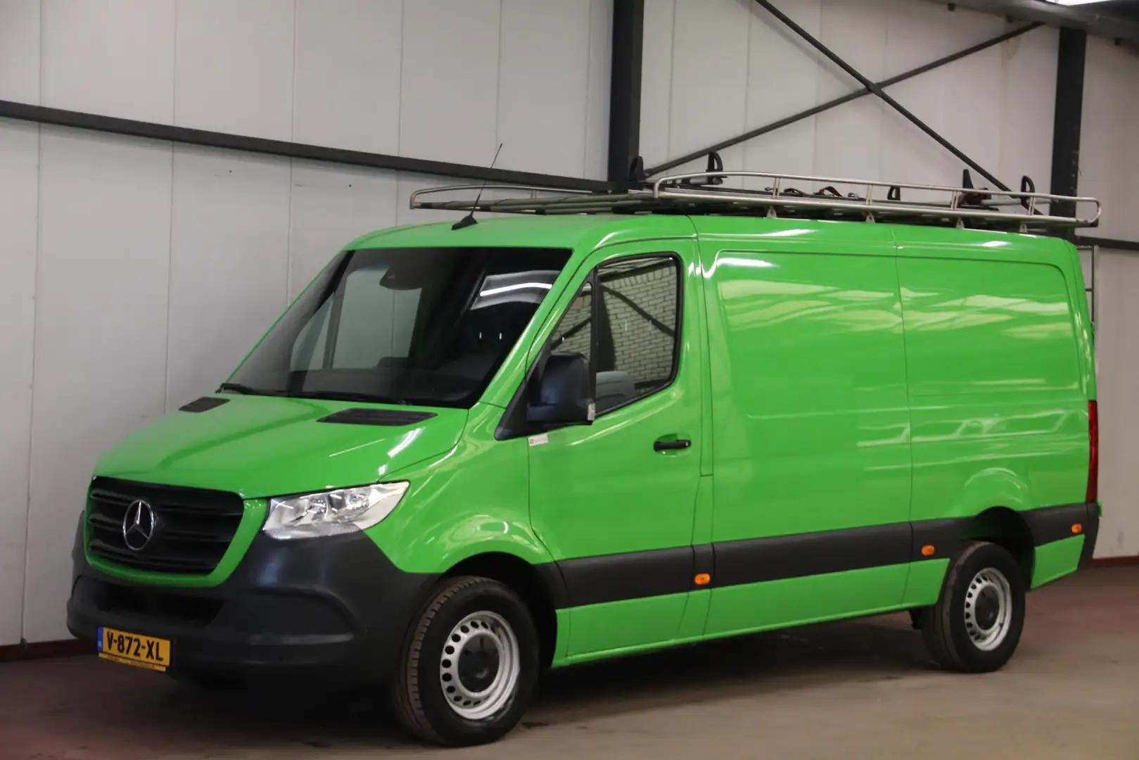 Mercedes-Benz Sprinter 314 2.2 CDI L2H1 AUTOMAAT IMPERIAAL Groen - 1
