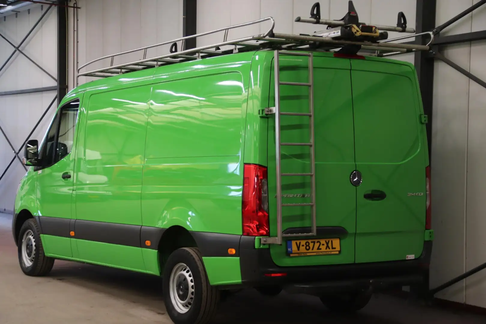 Mercedes-Benz Sprinter 314 2.2 CDI L2H1 AUTOMAAT IMPERIAAL Groen - 2