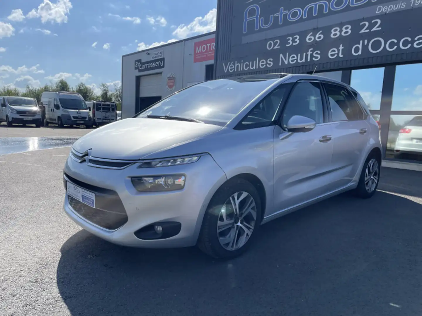 Citroen C4 Picasso BLUEHDI 150CH INTENSIVE S\u0026S Gris - 1