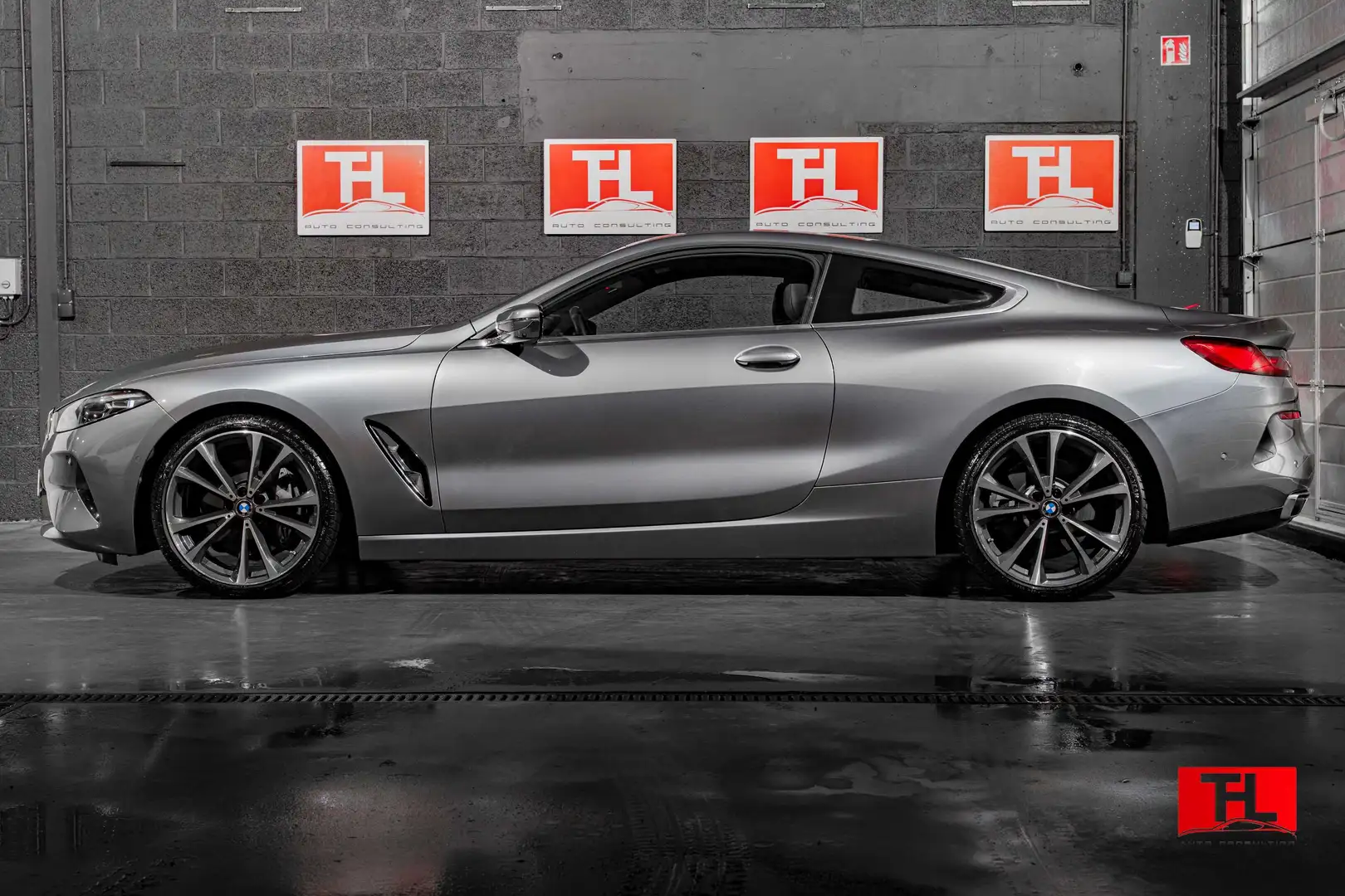BMW 840 Coupé dXAS M 20\/Laser/HK/360/Soft/ACC Gris - 2