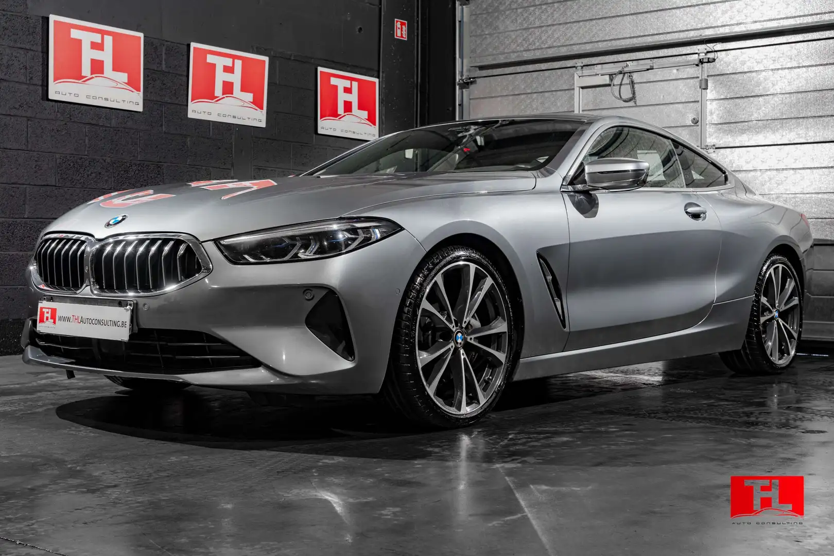BMW 840 Coupé dXAS M 20\/Laser/HK/360/Soft/ACC Gris - 1