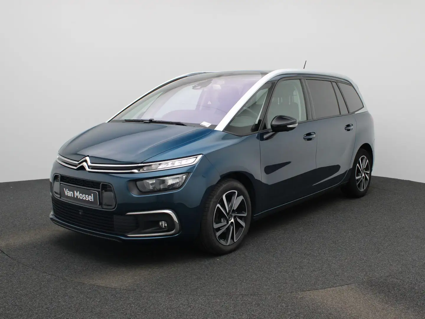 Citroen Grand C4 SpaceTourer 1.5 BlueHDi 130 S&S MAN6 Shine 7 persoons | NAVI | Blauw - 1