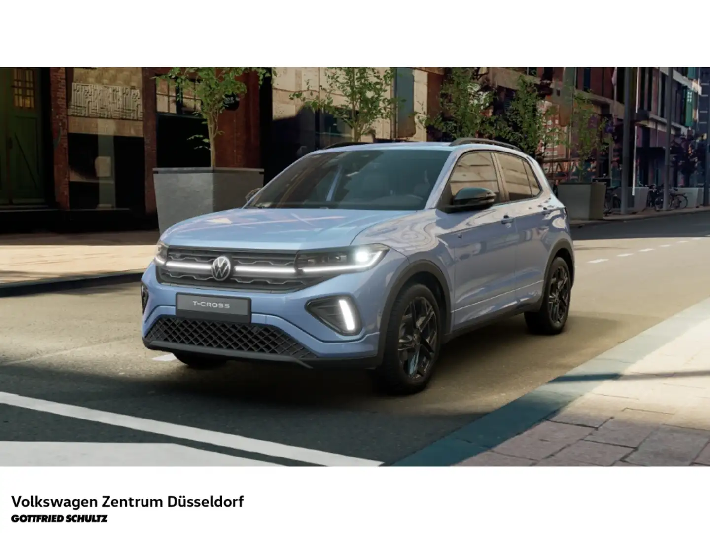Volkswagen T-Cross R-Line DSG 1.0 l TSI 85 kW IQ.Drive Black Style / Blau - 1