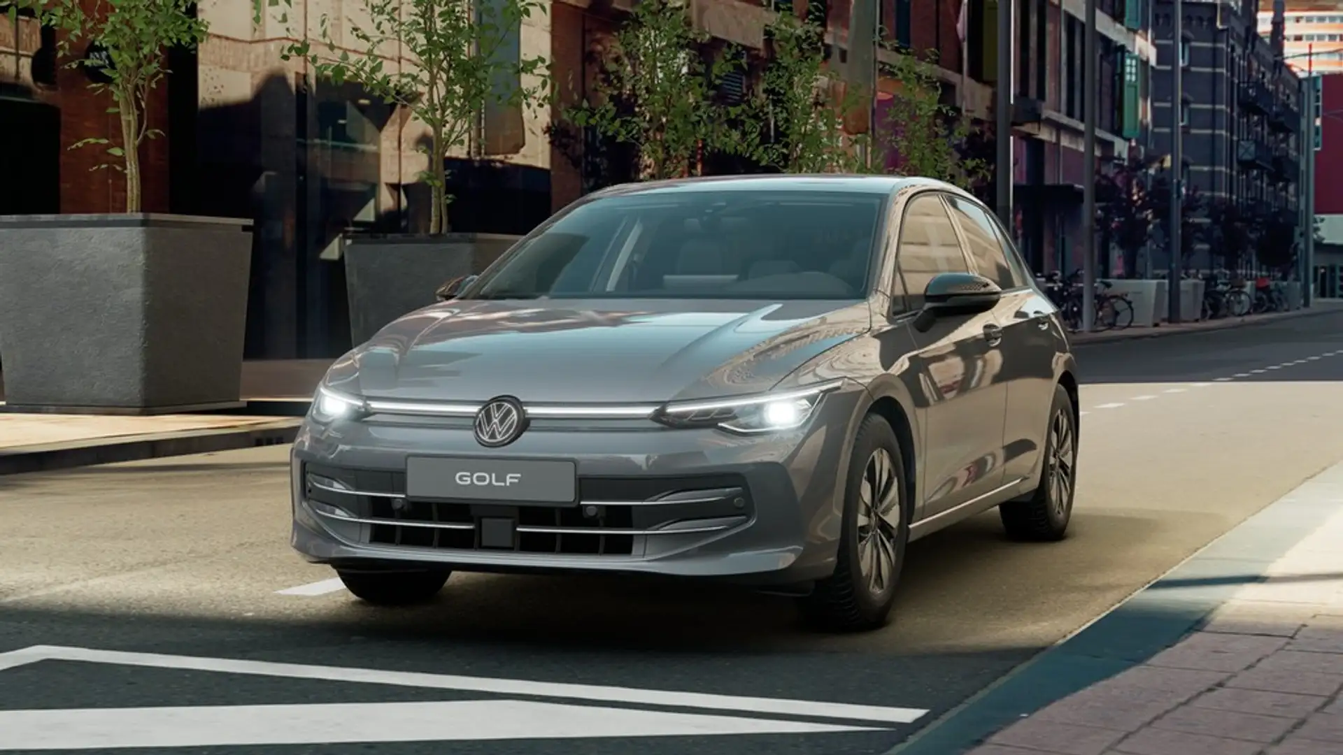 Volkswagen Golf VIII 2.0 TDI DSG Goal ACC AHK Navi LED Grau - 1