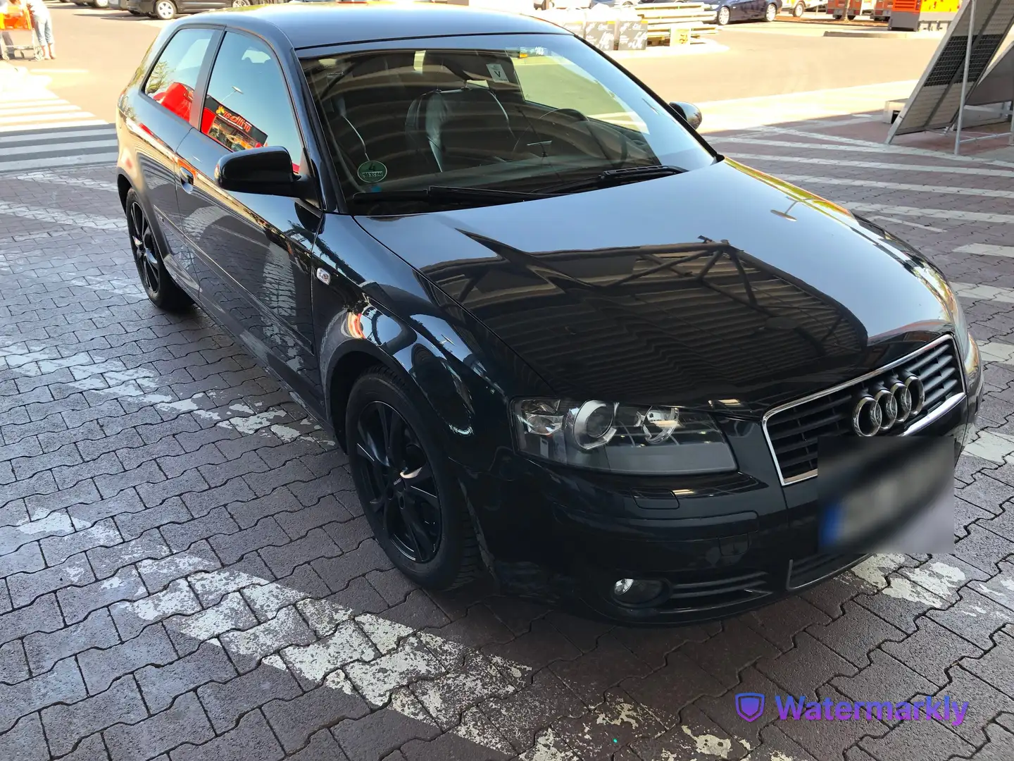 Audi A3 A3 Diesel 2.0 TDI S Line Sportpaket Schwarz - 1