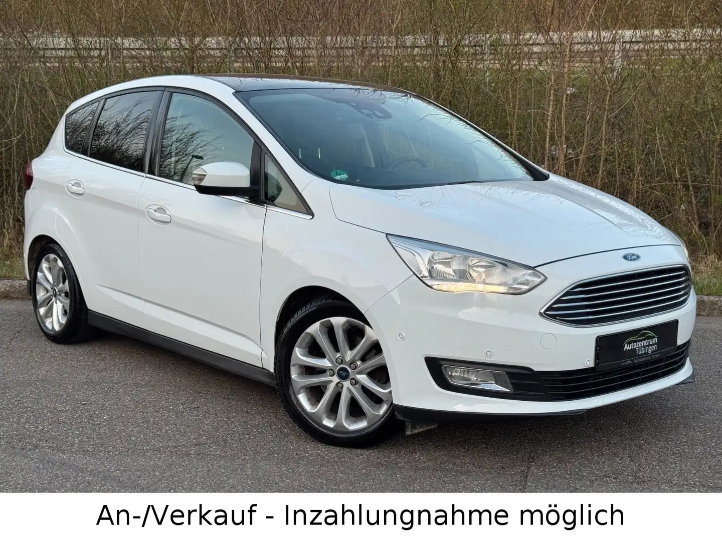 Ford C-Max 1.5 EcoBoost Titanium PANO | AHK | NAVI | Weiß - 2