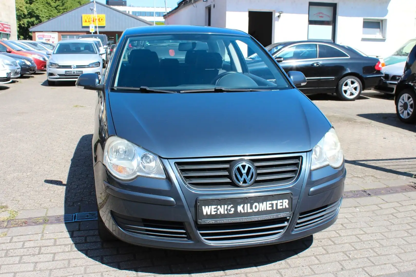 Volkswagen Polo IV Trendline/2.Hand/Klima/Servo/Zntral/Tüv Blauw - 2