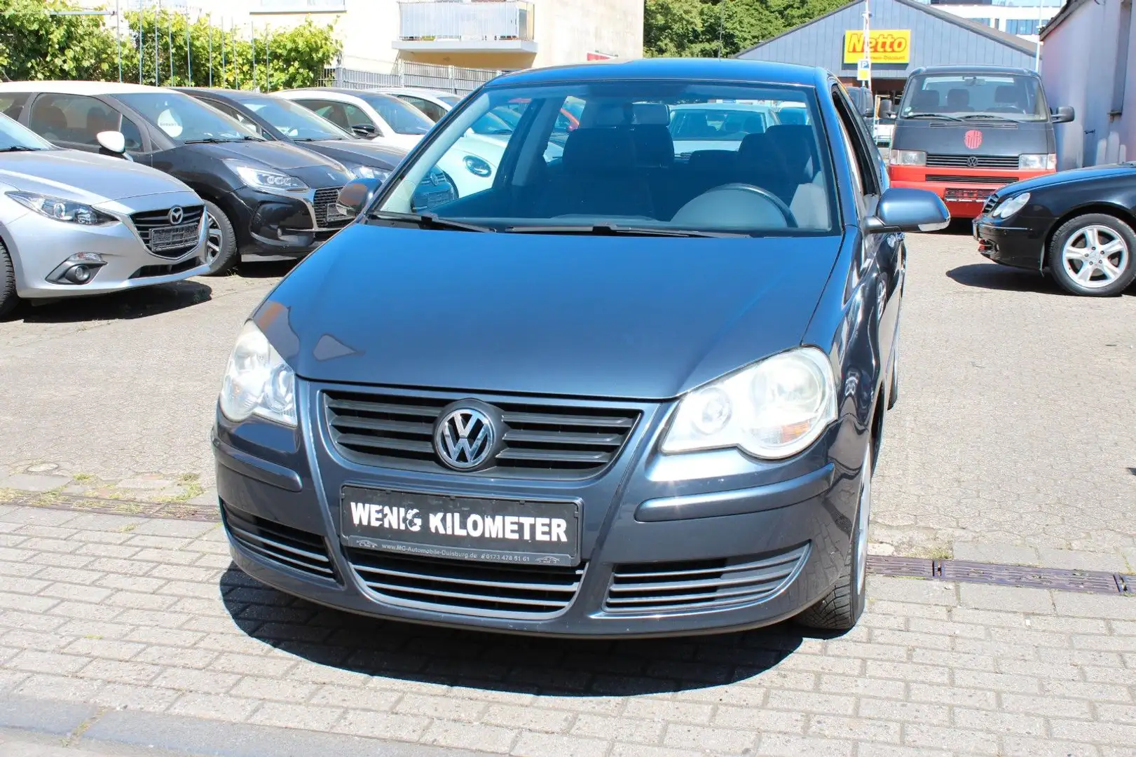Volkswagen Polo IV Trendline/2.Hand/Klima/Servo/Zntral/Tüv Blauw - 1