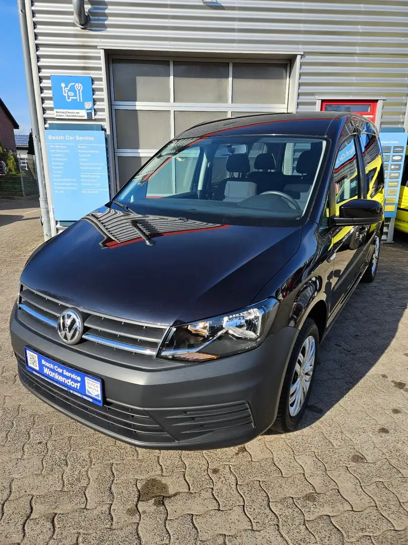 Volkswagen Caddy Trendline Rollstuhlgerecht f. Selbstfahrer Schwarz - 1