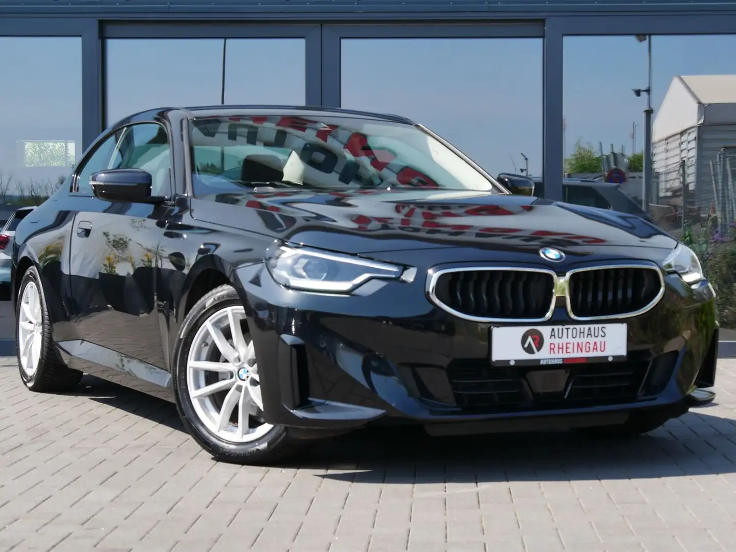 BMW 220 2 Coupe 220 i LIVE COCKPIT 1 HAND 9500KM Zwart - 1