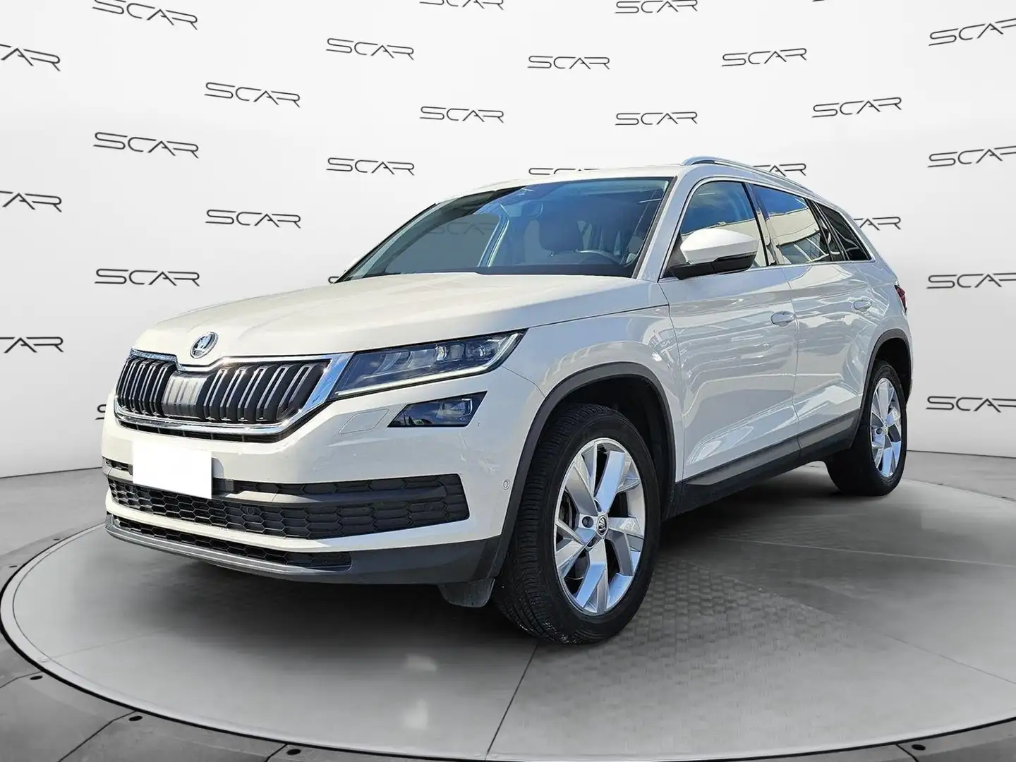 Skoda Kodiaq 2.0 TDI 190 CV 4x4 DSG Style 3MESI DI FURTO INCEN Bianco - 1