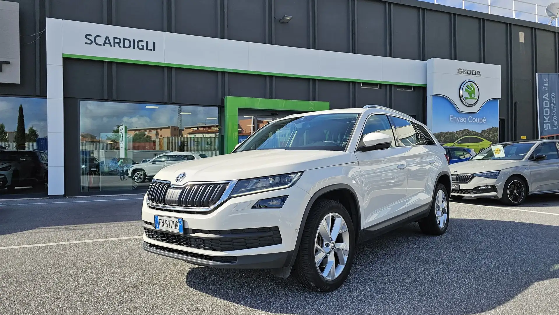 Skoda Kodiaq 2.0 TDI 190 CV 4x4 DSG Style 3MESI DI FURTO INCEN Fehér - 1