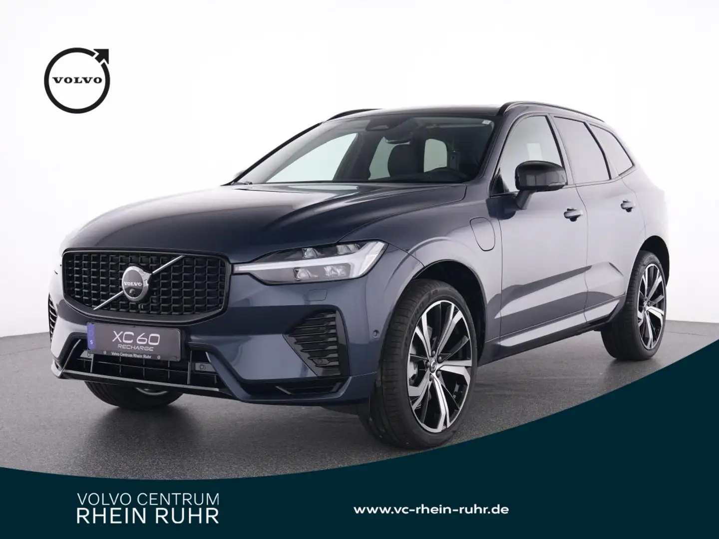 Volvo XC60 T8 AWD PLUS DARK Plus Dark+LM21+Headup+BusinessPak Blau - 1