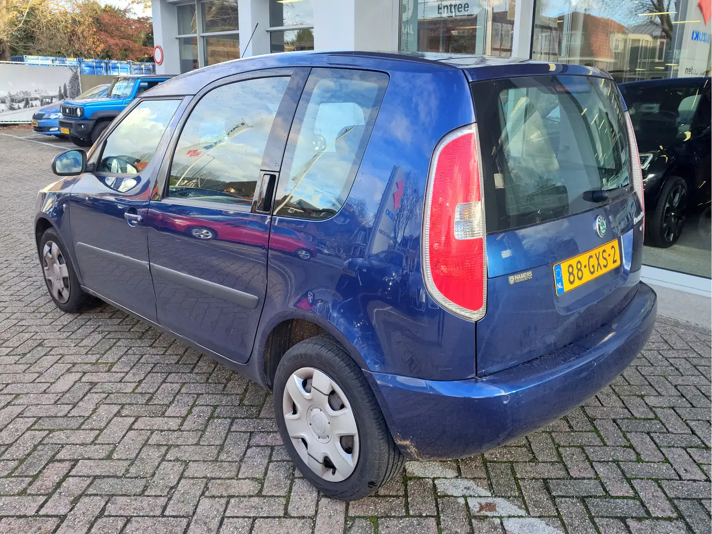 Skoda Roomster 1.6-16V AMBIENTE AUT. met APK tot 04-2026 Bleu - 2
