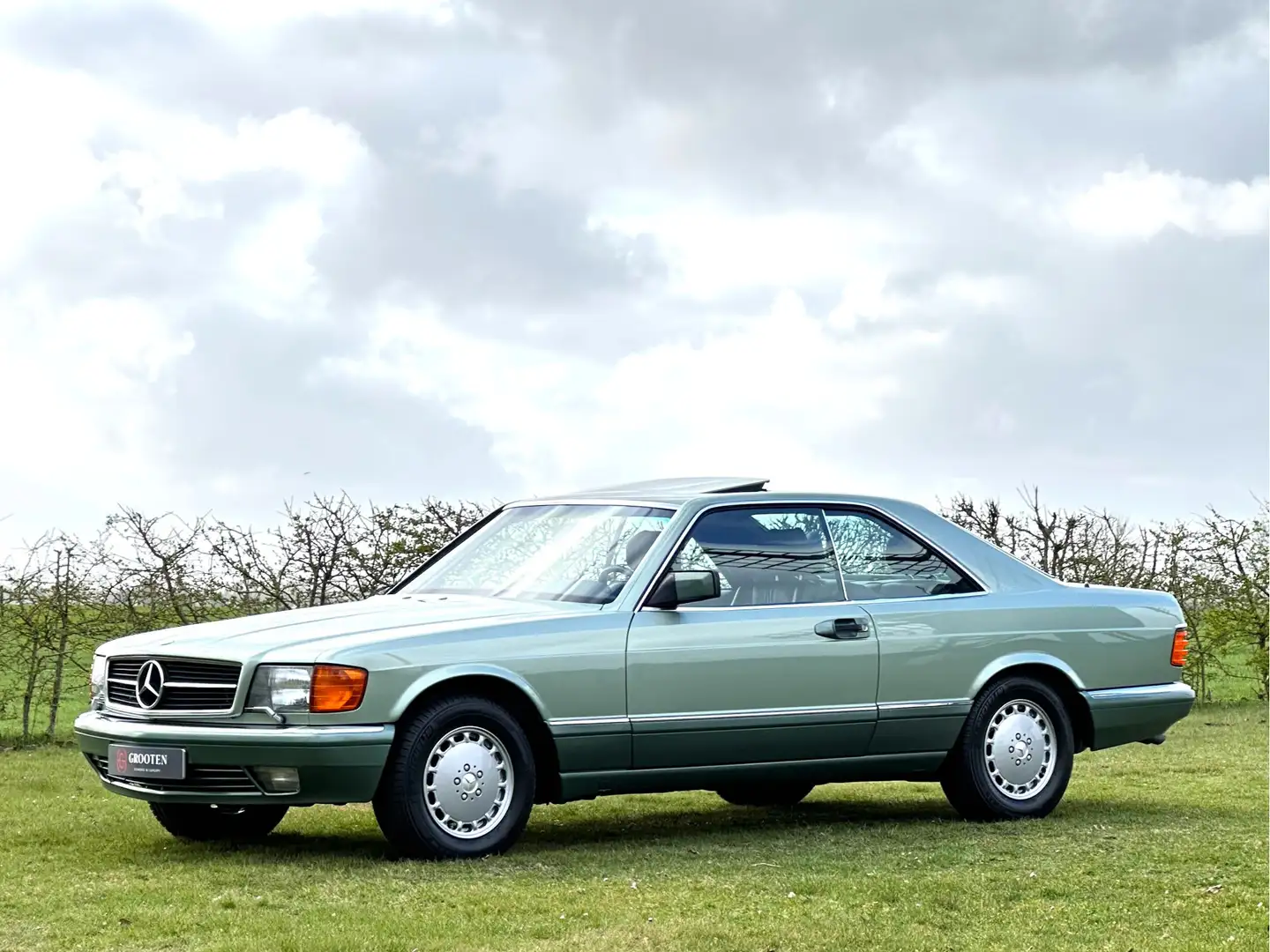 Mercedes-Benz S 560 SEC - W126 - Nelken Grün - 77.000 km ! Verde - 1