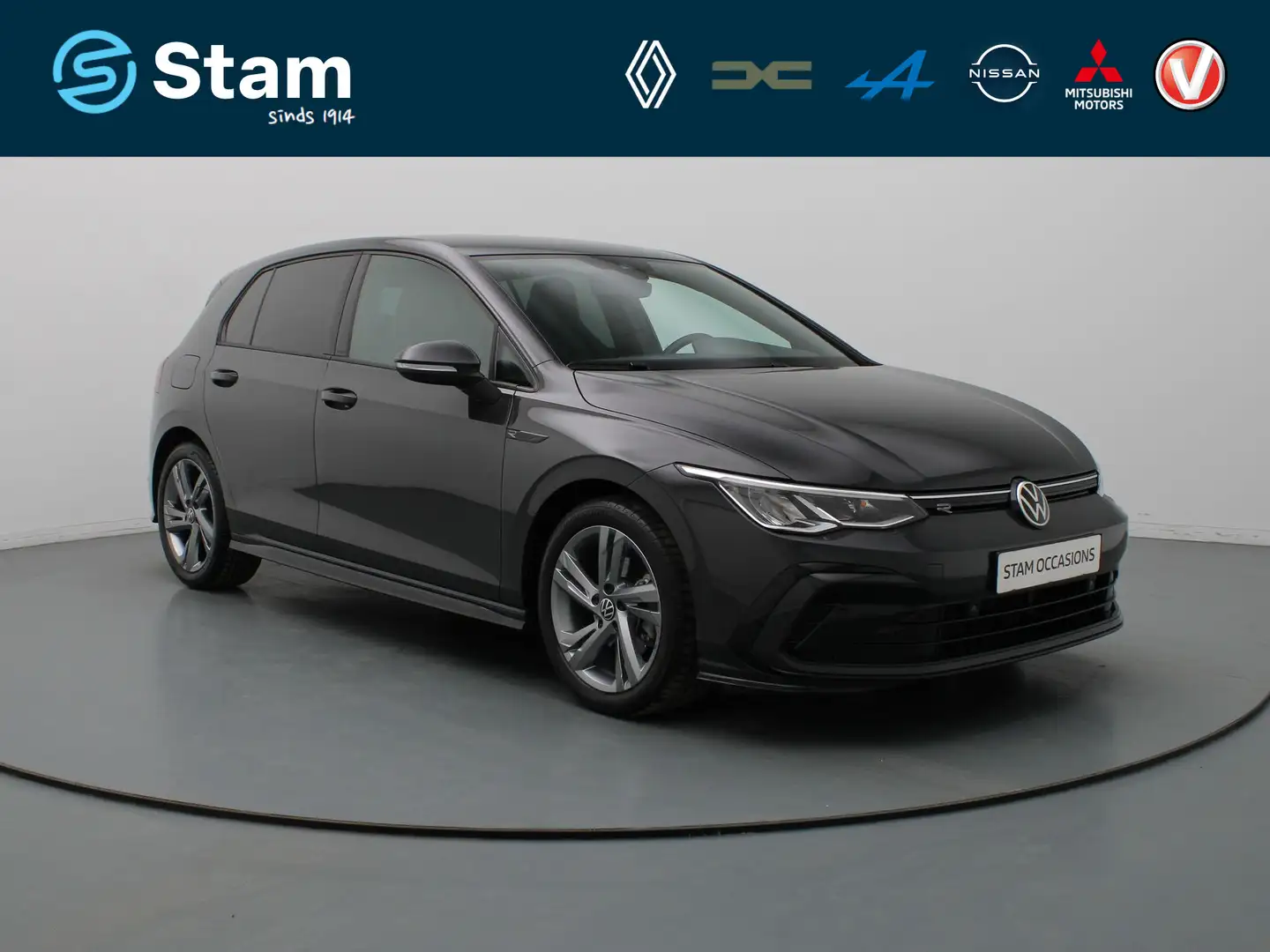 Volkswagen Golf 130pk TSI R-Line Adapt. Cruise | Climate | Navi | Grijs - 1