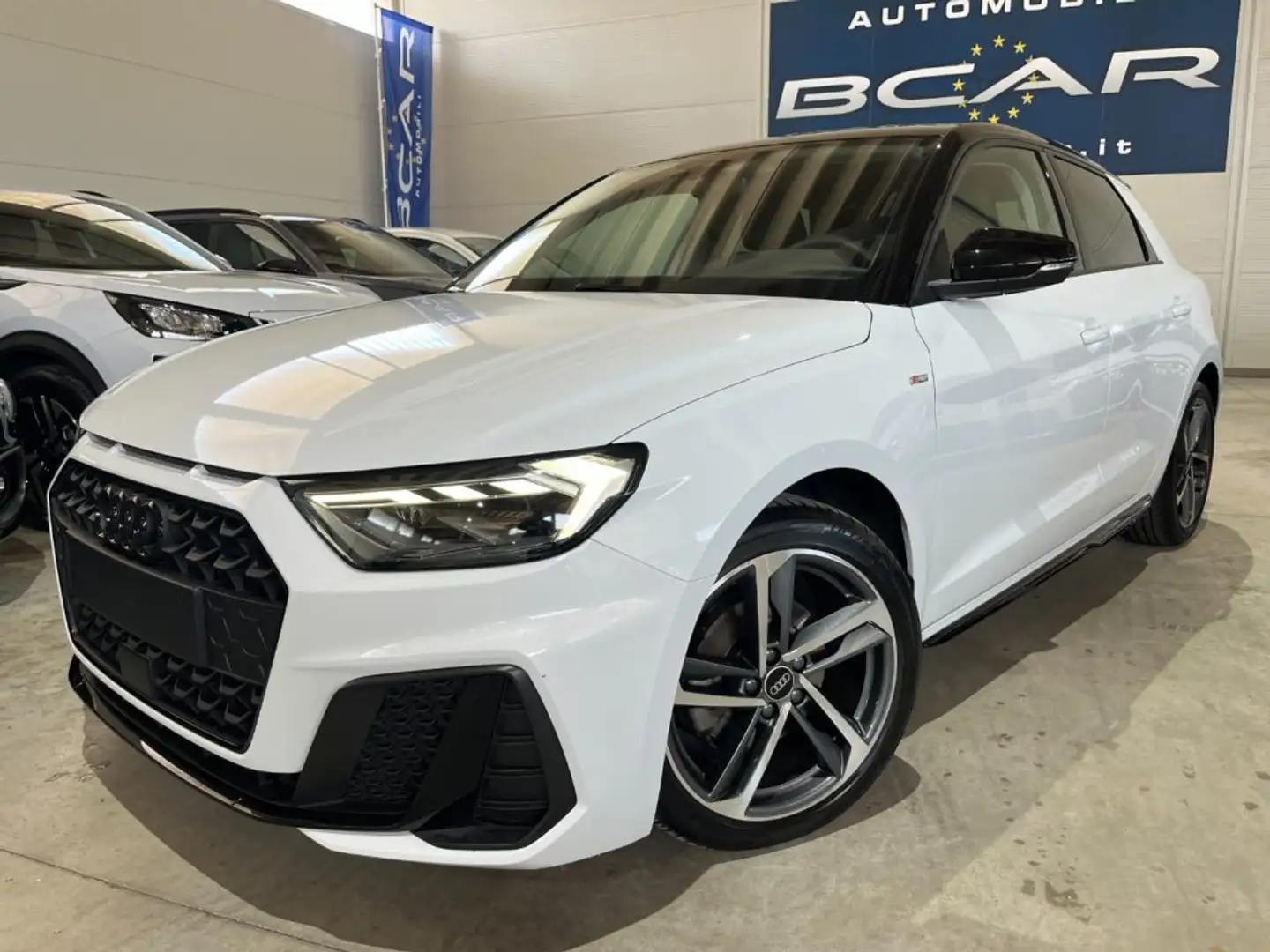 Audi A1 SPB 30 TFSI 116 CV Identity Black S line "17 Sline Bianco - 1