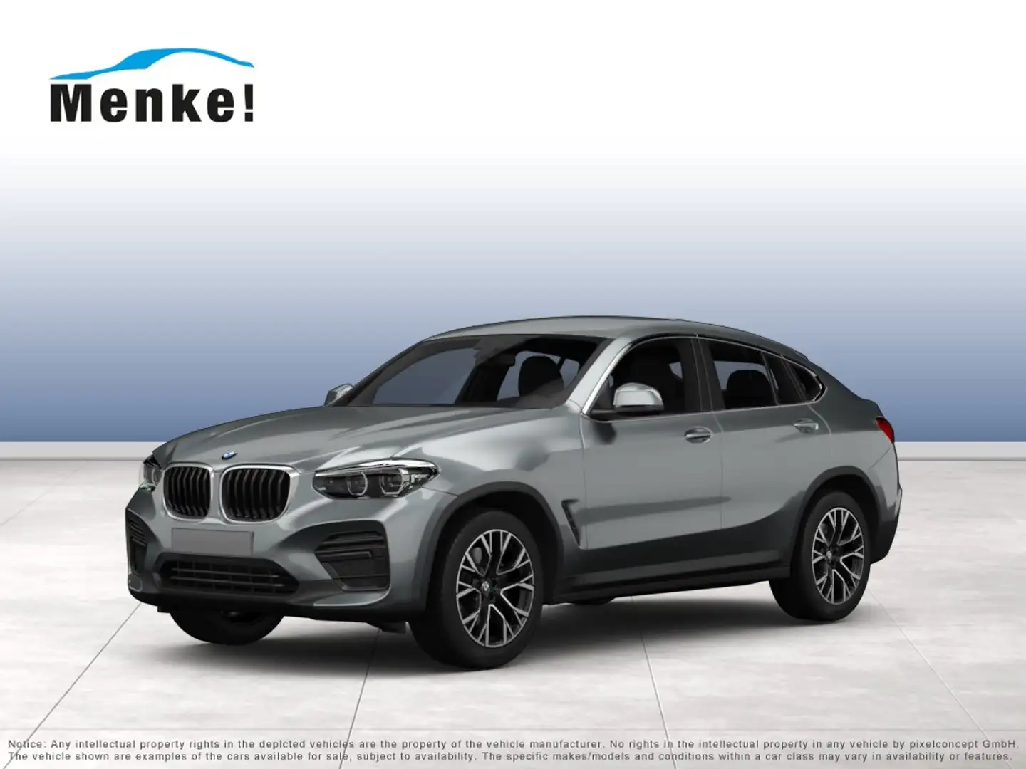 BMW X4 xDrive30d M Sportpaket Head-Up HiFi DAB LED Grau - 1