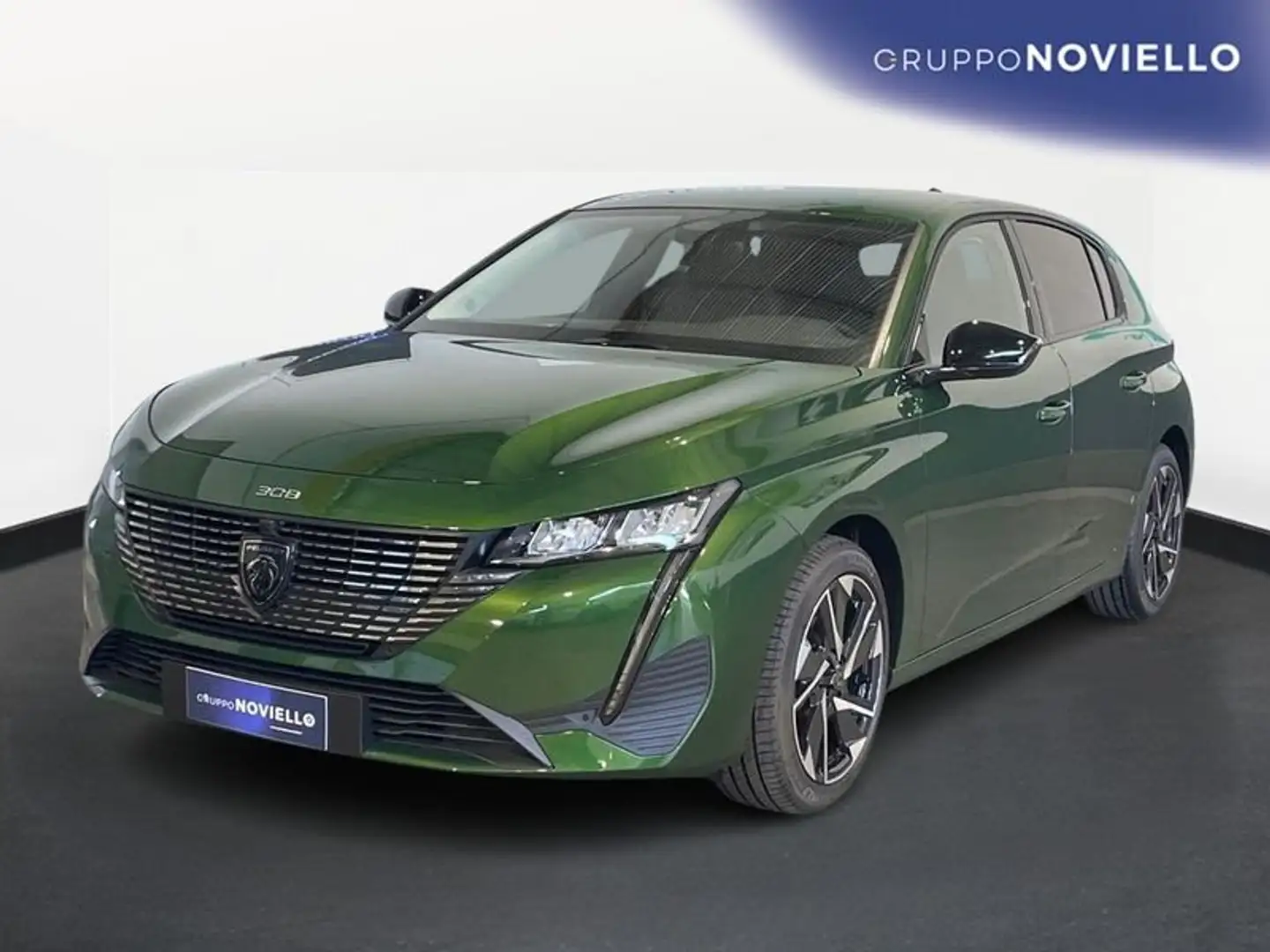 Peugeot 308 Hybrid 136 e-DCS6 Allure Verde - 1