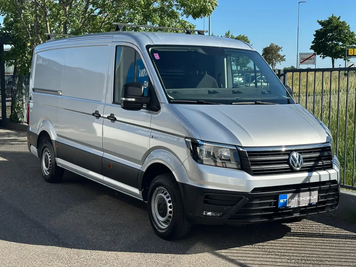 Volkswagen Crafter Kasten 35 mittellang // NAVI // NETTO: 14.992,-- Grau - 2