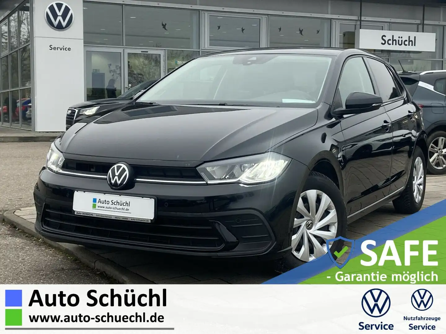 Volkswagen Polo 1.0 TSI DSG Life NAVI+LED+APP-CONNECT+ACTIV Schwarz - 1