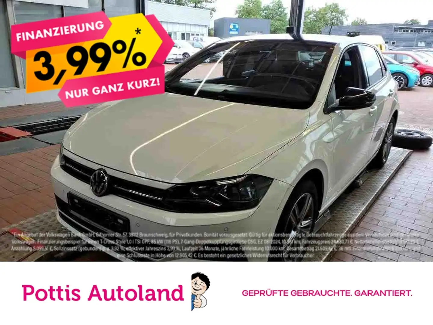 Volkswagen Polo 1.0 MPI UNITED NAVI PDC SITZHZG Weiß - 1