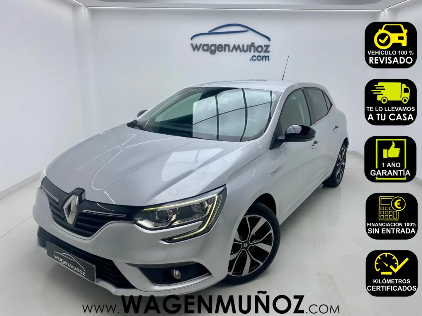 Renault Megane 1.2 TCe Energy Limited 74kW Gris - 1