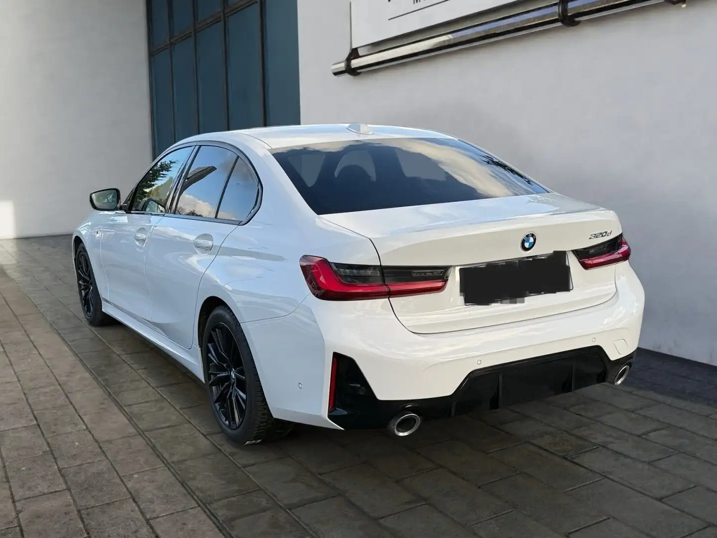 BMW 320 320d M SPORT-HEAD UP DISPLAY-MEMORY-KAMERA Bianco - 2