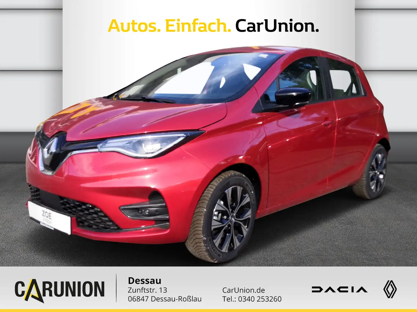 Renault ZOE ZOE E-Tech 100% el. Techno NAVI/KAMERA Rouge - 1