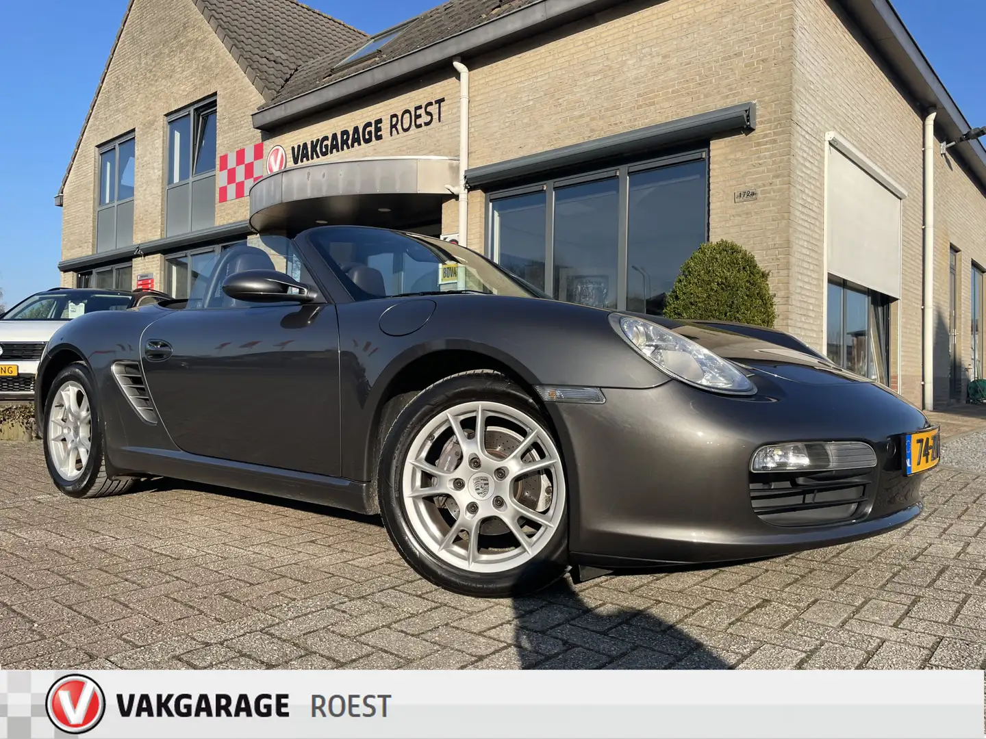 Porsche Boxster 2.7 Automaat Hardtop / Leder / Stoelverwarming Grijs - 1