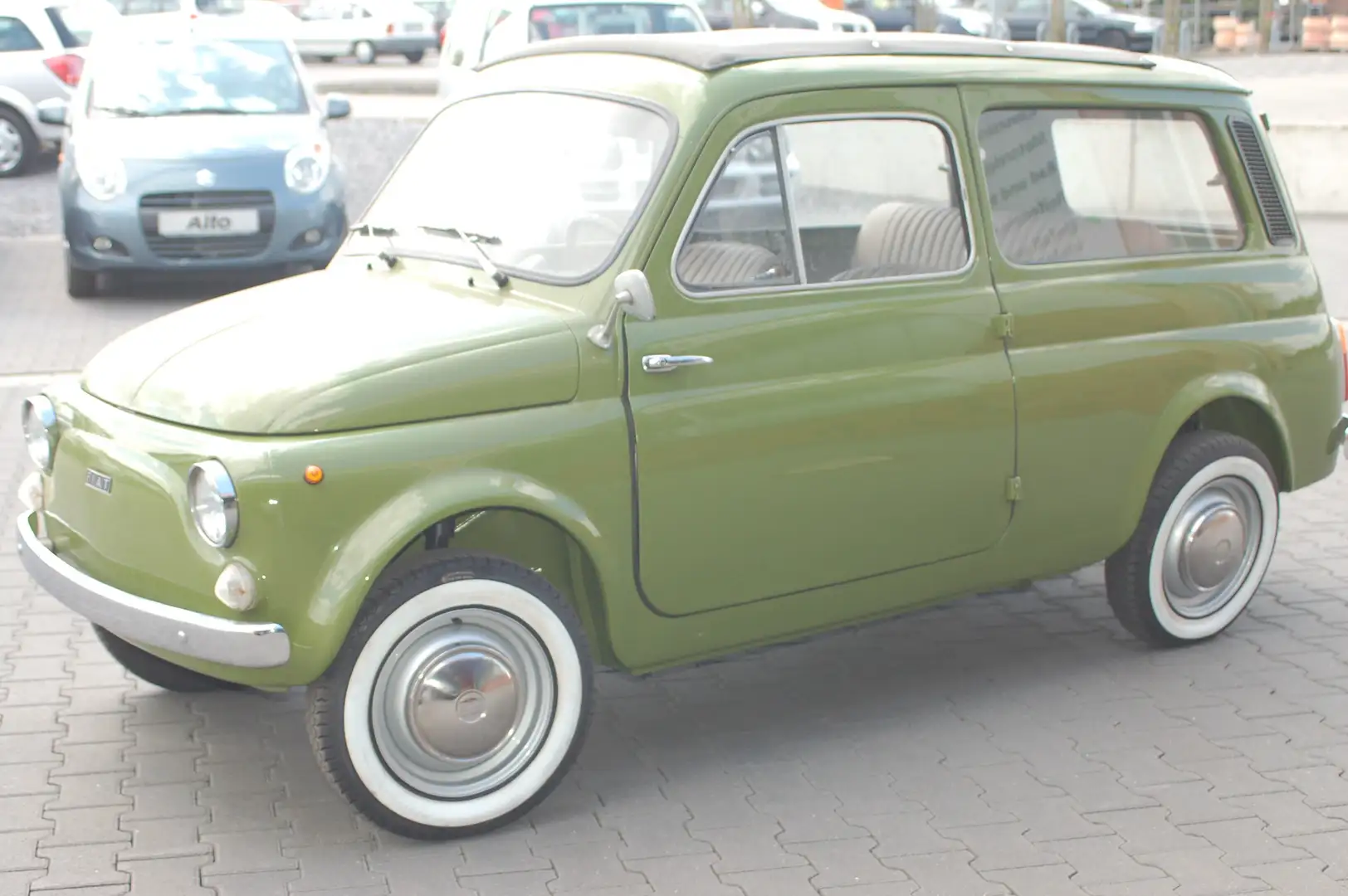 Fiat 500 Giardiniera - VERKAUF GEGEN GEBOT!!! Grün - 1
