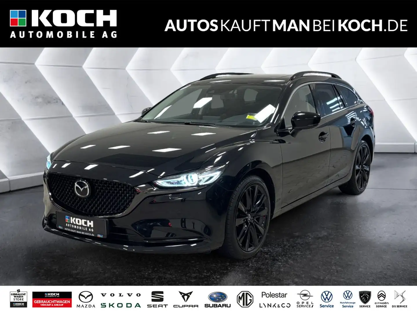 Mazda 6 2.5 SKYACTIV-G 194 FWD 5T AG Homura Sunr AHK Schwarz - 1