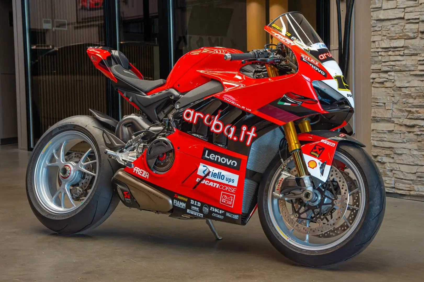Ducati Panigale V4 S SBK Bautista Replica  *1 OF 260* Červená - 1