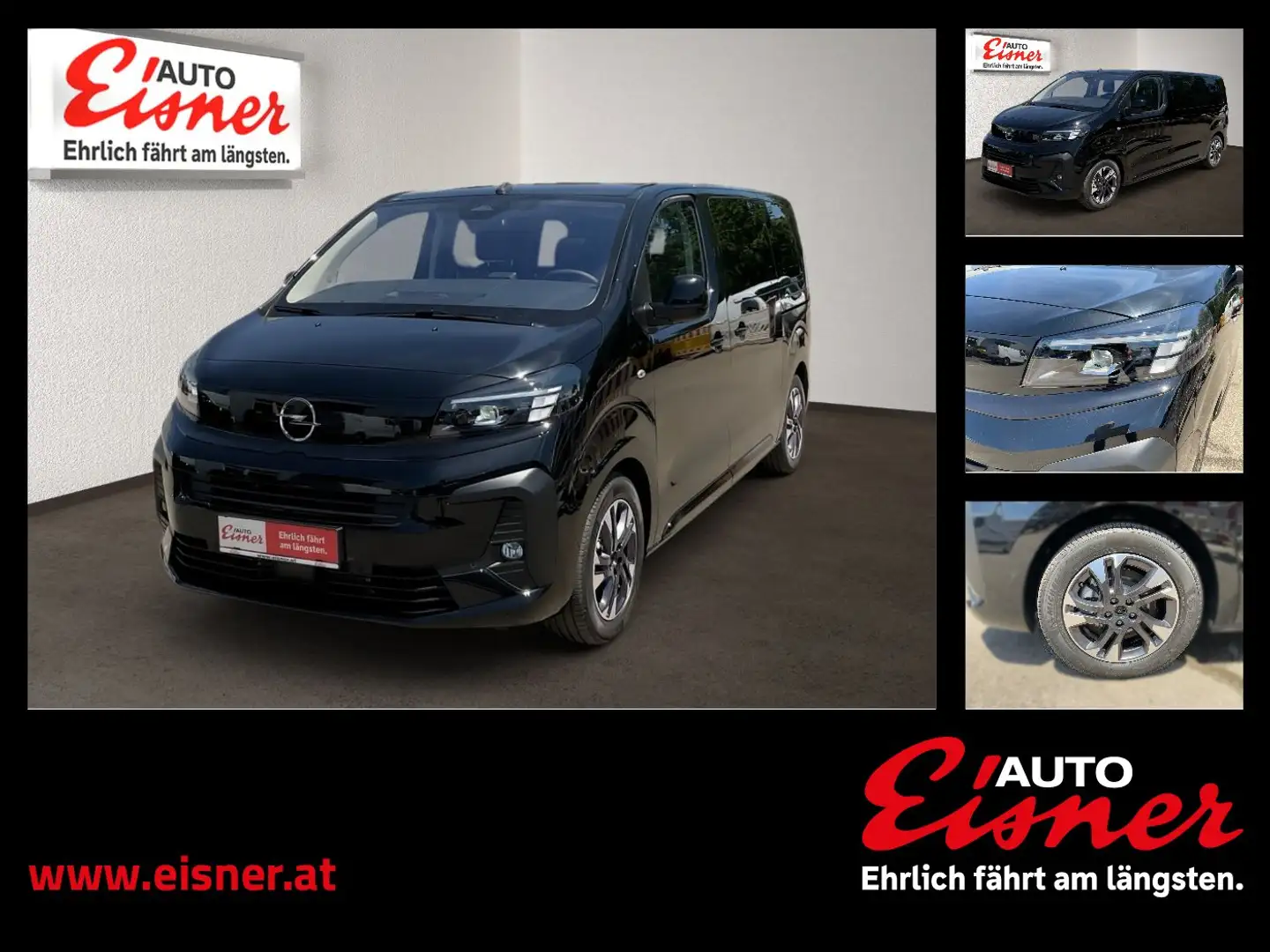Opel Zafira Life 2.2 Diesel (L2) L GS 2xKlima AHK AUT Schwarz - 1