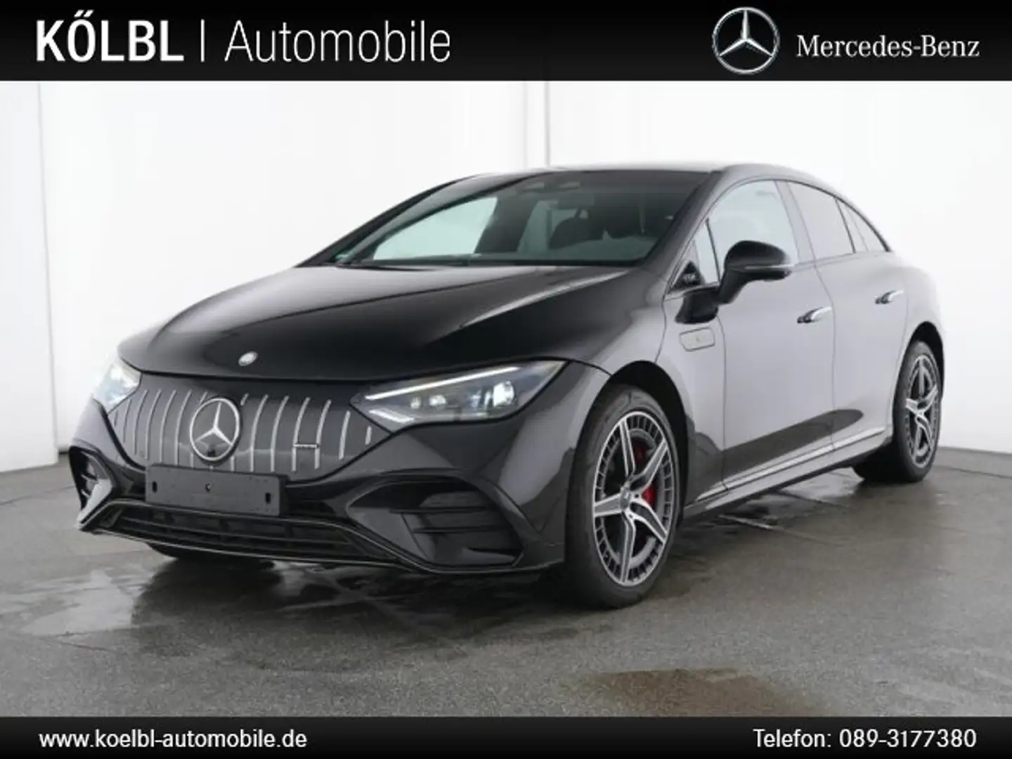 Mercedes-Benz EQE 53 AMG EQE 53 4M PANO HYPER DIGI AIRMAT DRIVER HAL Schwarz - 1