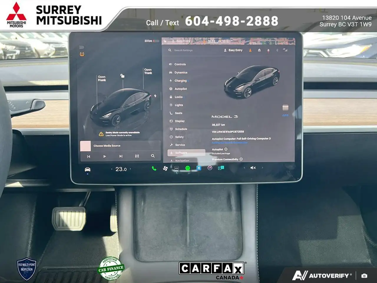 Tesla Model 3 снимка Tesla Model 3