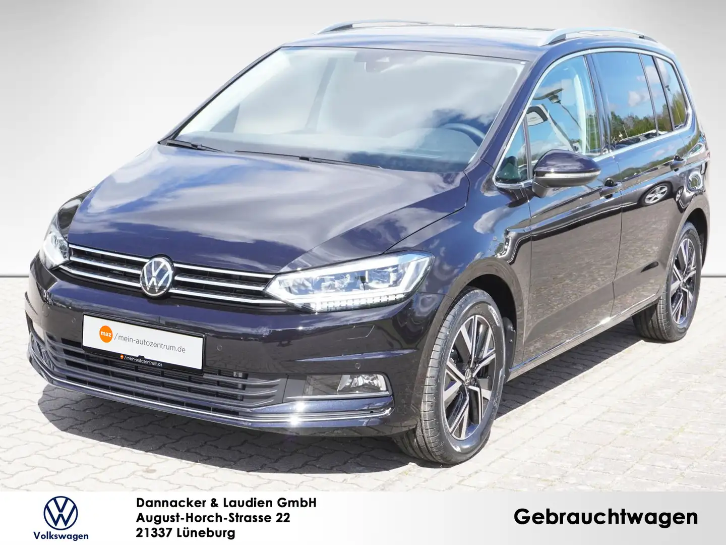 Volkswagen Touran Highline 1,5 l TSI OPF 150 PS 7-Gang-DSG Na Schwarz - 1