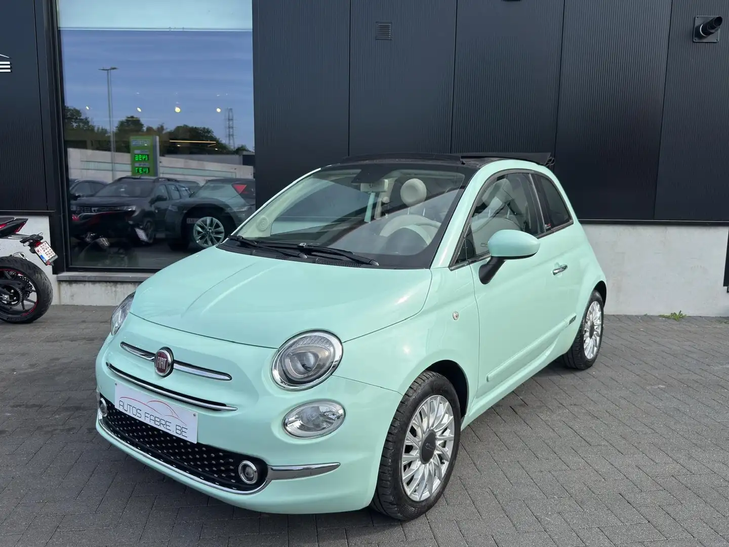 Fiat 500C 500 C 1.2 i Cabrio AUTOMAAT Vert - 1
