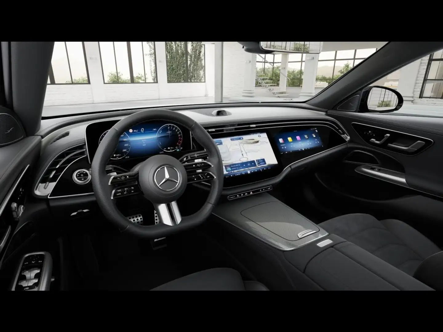 Mercedes-Benz E 300 e AMG Night Distronic Burmester 360° Silber - 2