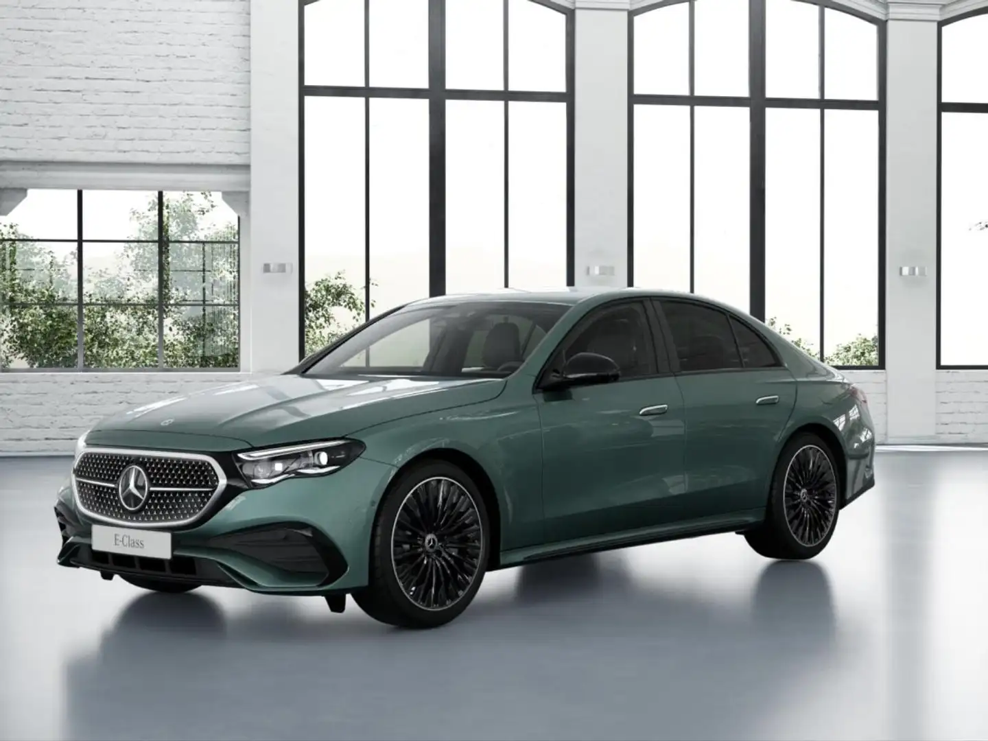 Mercedes-Benz E 300 e AMG Night Distronic Burmester 360° Silber - 1