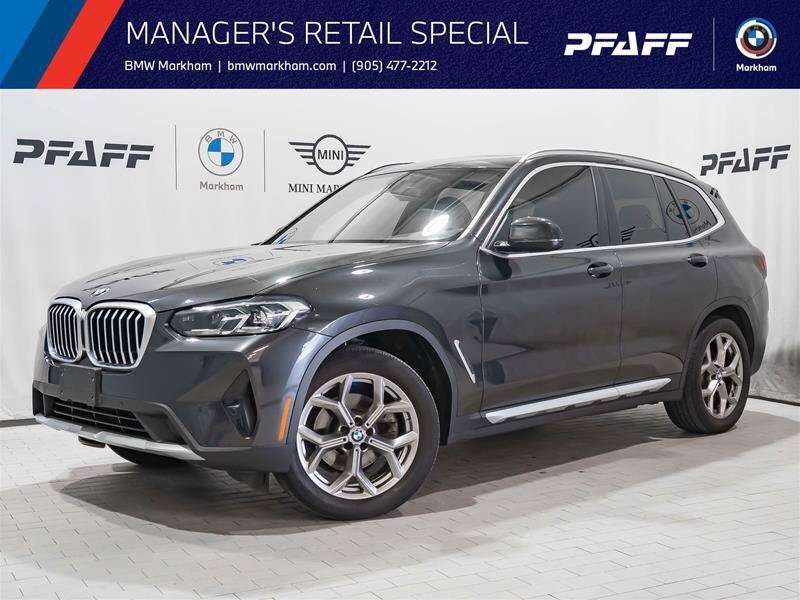 2023 BMW X3 MANAGERS RETAIL BLOWOUT-X3 xDrive30i-Premium Packa