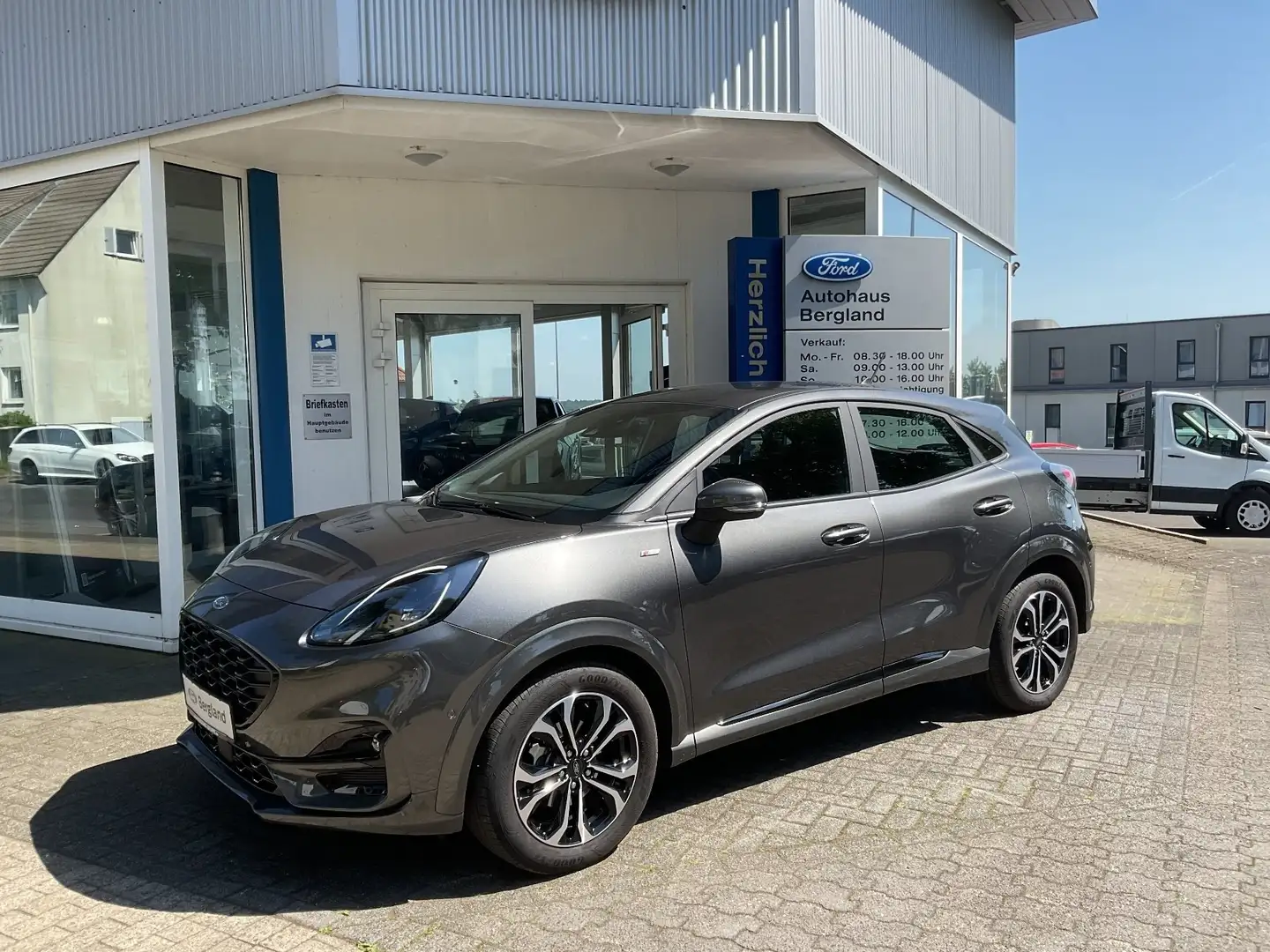 Ford Puma ST-Line MHEV  AT*NAVI*RFK*PDC*RLS*Ke*GRA*LM* Grijs - 1